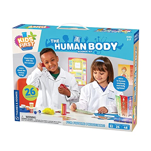 Thames & Kosmos - Kids First: First Human Body - Beginner Educational Science & Anatomy Kit - Fun for Kids Ages 5-7 - 26 Experiments - 567003 Thames & Kosmos - Kids First: First Human Body - Beginner Educational Science & Anatomy Kit - Fun for Kids Ages 5-7 - 26 Experiments - 567003 von Thames & Kosmos