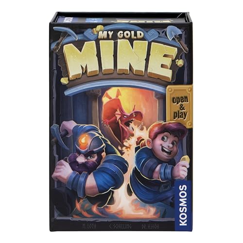 Thames & Kosmos My Gold Mine: Open & Play, Glücksbasiertes Kartenspiel, Familienspiele für Spieleabend, Brettspiele für Erwachsene und Kinder, für 2 bis 6 Spieler, ab 7 Jahren Thames & Kosmos My Gold Mine: Open & Play, Glücksbasiertes Kartenspiel, Familienspiele für Spieleabend, Brettspiele für Erwachsene und Kinder, für 2 bis 6 Spieler, ab 7 Jahren von Thames & Kosmos