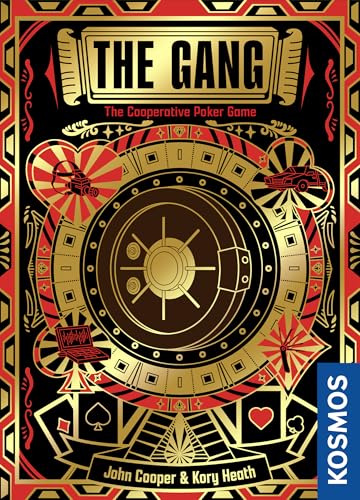 The Gang | Finalist für Erwachsene | Co-Operative Poker | Familienspiel | Spieleabend | Strategiespiel | Ab 10 Jahren von Thames & Kosmos