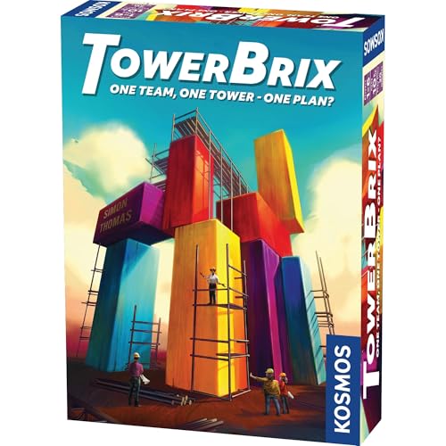 Towerbrix - Kooperatives Bauspiel | Schnelles Familienspiel | Verstecktes Ziel | Ab 10 Jahren | Kosmos Towerbrix - Kooperatives Bauspiel | Schnelles Familienspiel | Verstecktes Ziel | Ab 10 Jahren | Kosmos von Thames & Kosmos