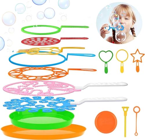 Thapncow 24-Teiliges Seifenblasen Kinder Set, großes Seifenblasen-Set, Seifenblasen-Set-Spielzeug. Geeignet für Blasenmaschinenspiele im Innen- und Außenbereich, perfekt für Kindergeburtstage, Partys, Thapncow 24-Teiliges Seifenblasen Kinder Set, großes Seifenblasen-Set, Seifenblasen-Set-Spielzeug. Geeignet für Blasenmaschinenspiele im Innen- und Außenbereich, perfekt für Kindergeburtstage, Partys, von Thapncow
