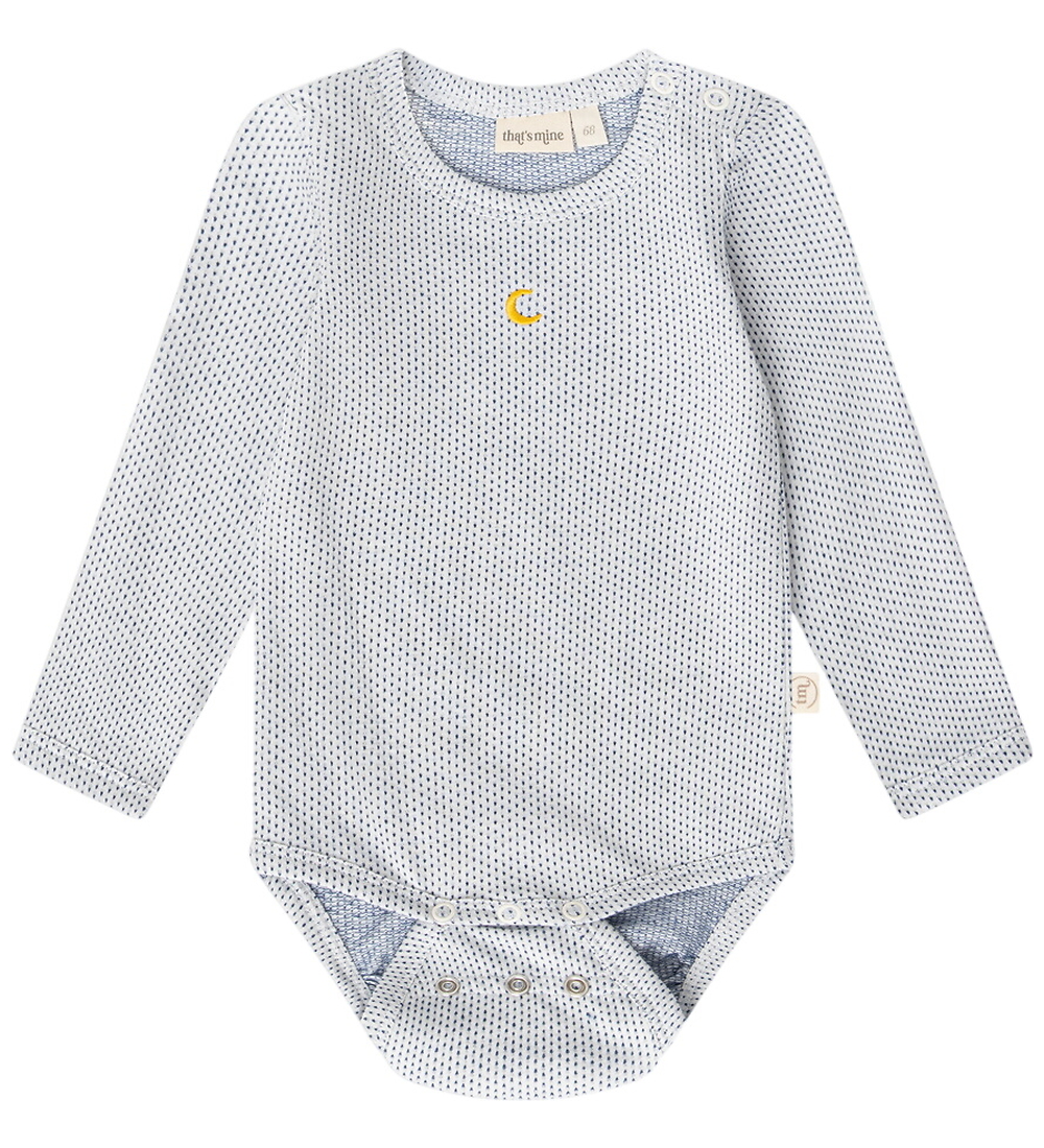 That's Mine Body l/ä - Benji - Tiny Dots Navy - Thats Mine - 1½ Jahre (86) - Body L/Ä von Thats Mine