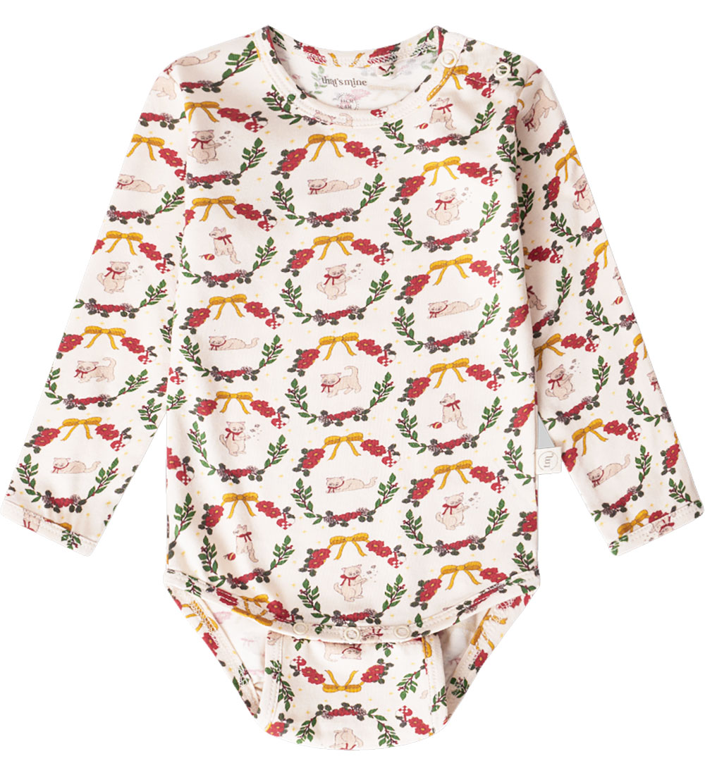 That's Mine Body l/ä - Ellis - Weihnachtskranz - Thats Mine - 74 - Body L/Ä That's Mine Body l/ä - Ellis - Weihnachtskranz - Thats Mine - 74 - Body L/Ä von Thats Mine