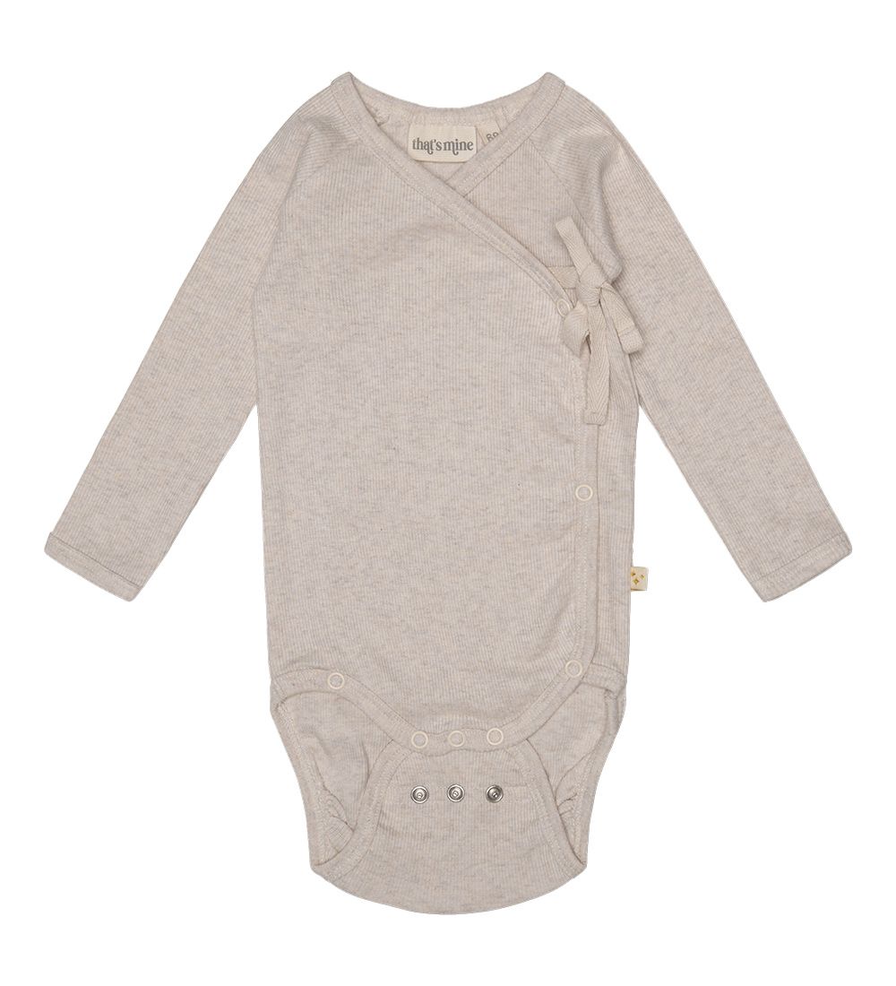 That's Mine Wickelbody - Becca - Rib - Light Brown Melange - Thats Mine - 56 - Body L/Ä That's Mine Wickelbody - Becca - Rib - Light Brown Melange - Thats Mine - 56 - Body L/Ä von Thats Mine