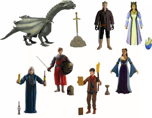 Die Abenteuer von Merlin Action Figures - KOMPLETTE EINST AUS SIEBEN (7) von The Adventures of Merlin