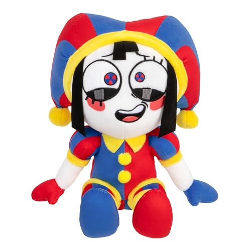 Amazing Digital Circus Sprechender Pomni-Plüsch, drücken Sie Pomnis Fuß und hören Sie sie sagen, 13 einzigartige Sätze, 30 cm interaktive Plüschfigur aus hochwertigen Materialien und Stickerei Amazing Digital Circus Sprechender Pomni-Plüsch, drücken Sie Pomnis Fuß und hören Sie sie sagen, 13 einzigartige Sätze, 30 cm interaktive Plüschfigur aus hochwertigen Materialien und Stickerei von The Amazing Digital Circus