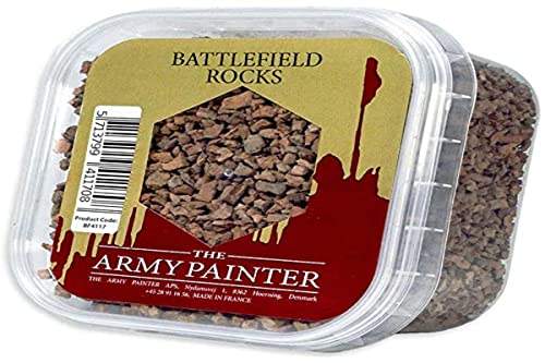 The Army Painter | Basing Battlefield Rocks | imitiert kleinere Felsen oder Steine | Grundierung | für einen realistischen Look von The Army Painter