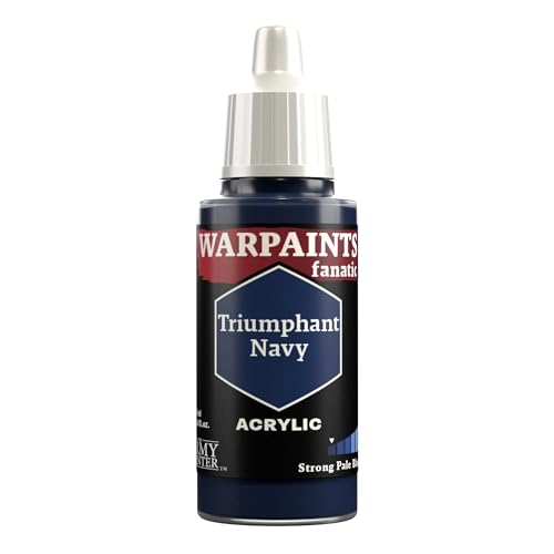 The Army Painter Blue Warpaints Fanatic Acrylfarben, 18 ml, Triumphant Navy von The Army Painter