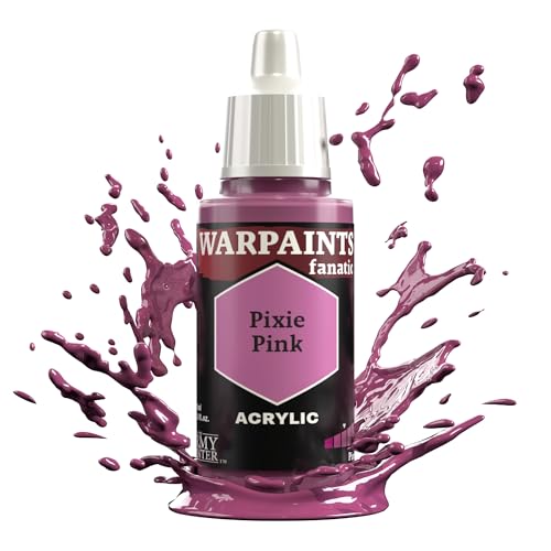 The Army Painter Pinks & Purples Warpaints Fanatic Acrylfarben, 18 ml, Pixie Pink von The Army Painter
