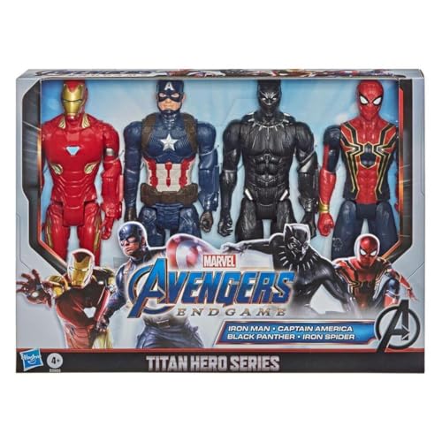Iron Man , The Avengers Marvel Endgame Titan Hero Series Actionfigur 4er Pack von AVENGERS