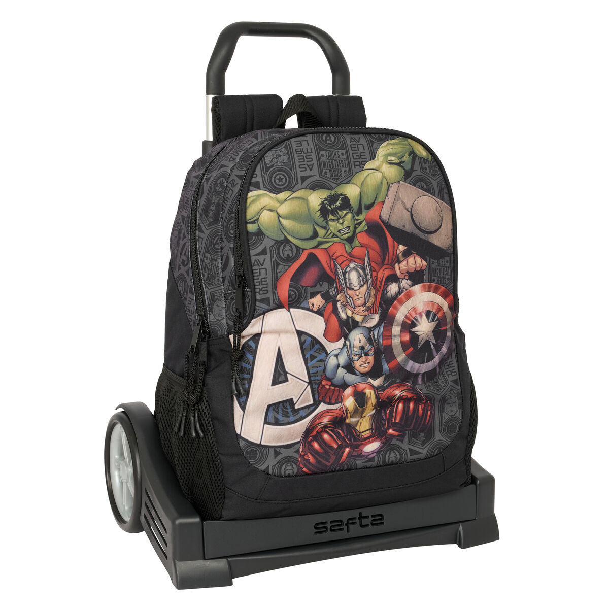 Schulrucksack mit Rädern The Avengers Vendetta Schwarz 32 x 44 x 16 cm Schulrucksack mit Rädern The Avengers Vendetta Schwarz 32 x 44 x 16 cm von The Avengers