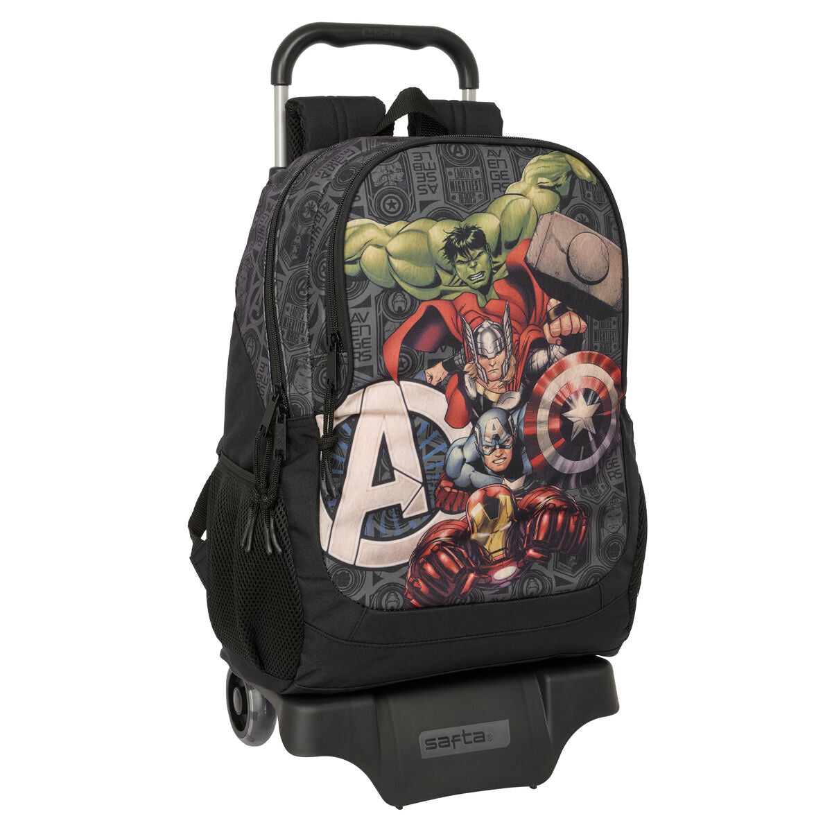 Schulrucksack mit Rädern The Avengers Vendetta Schwarz 32 x 44 x 16 cm Schulrucksack mit Rädern The Avengers Vendetta Schwarz 32 x 44 x 16 cm von The Avengers