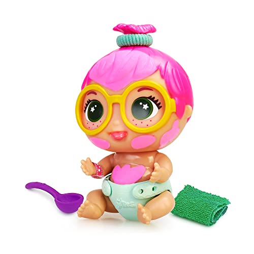 The Bellies from Bellieville - Mini-Bellies Messy Mash Sweet, Mini-Bellie, Peppa Prr im Inneren mit Druckknöpfen zum Reinigen The Bellies from Bellieville - Mini-Bellies Messy Mash Sweet, Mini-Bellie, Peppa Prr im Inneren mit Druckknöpfen zum Reinigen von The Bellies From Bellyville