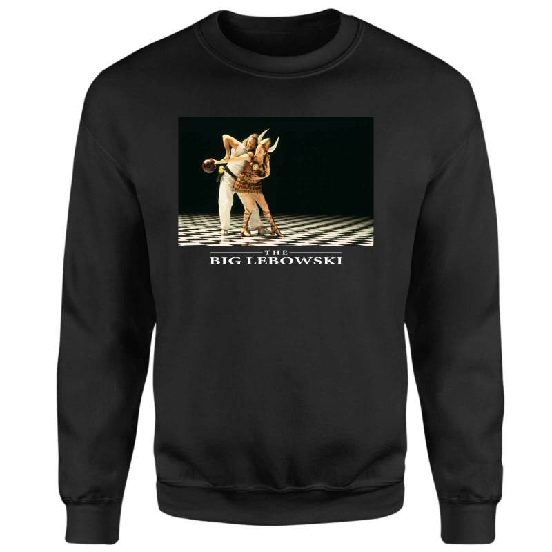 Big Lebowski Bowling Dance Sweatshirt - Black - S von Original Hero