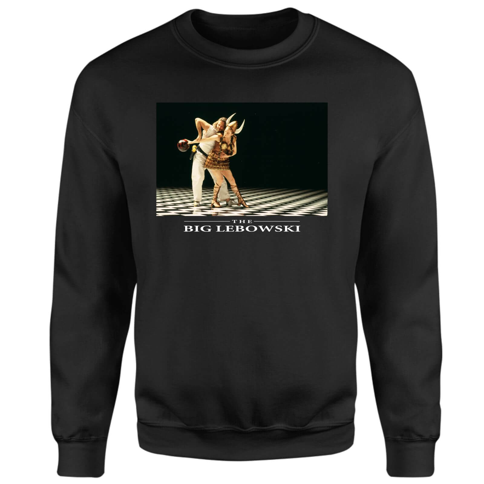 Big Lebowski Bowling Dance Sweatshirt - Black - XXL Big Lebowski Bowling Dance Sweatshirt - Black - XXL von Original Hero