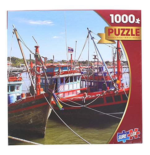 Seaside Fishing Boats 1000 Piece Jigsaw Puzzle von The Canadian Group