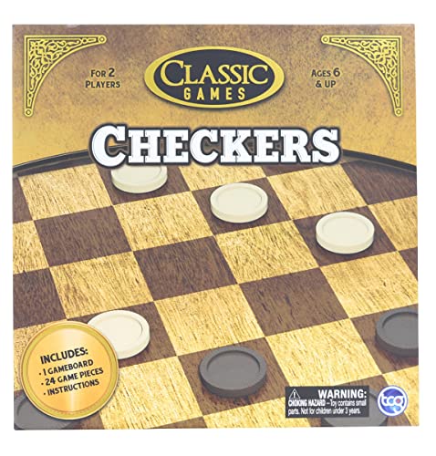 The Canadian Group Classic Games Holz Checkers Set | Brett & 25 Spielsteine The Canadian Group Classic Games Holz Checkers Set | Brett & 25 Spielsteine von The Canadian Group