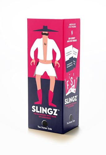 The Darker Side Slingz Games - Das lustige und schnelle würzige Party-Kartenspiel für Erwachsene ab 21 Spieleabenden, Studenten, Partys und mehr! von Blue Orange