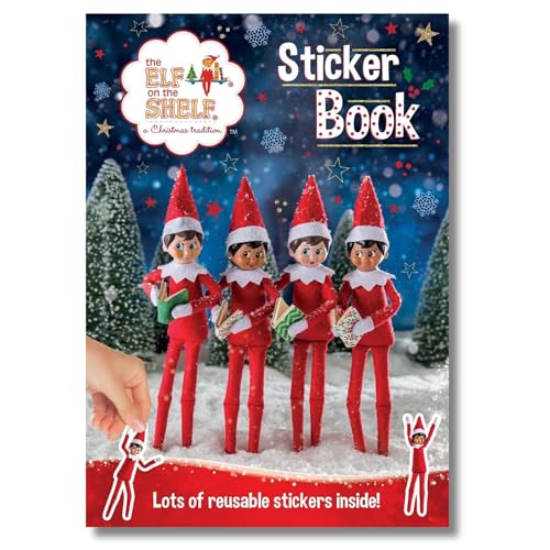 Elf On The Shelf Stickerbuch | Weihnachts-Aktivitätspaket | Stickerbuch | Elfengeschenke und Geschenke für Kinder | Weihnachtselfe im Regal Zubehör | Elfenankunft Elf On The Shelf Stickerbuch | Weihnachts-Aktivitätspaket | Stickerbuch | Elfengeschenke und Geschenke für Kinder | Weihnachtselfe im Regal Zubehör | Elfenankunft von The Elf on the Shelf