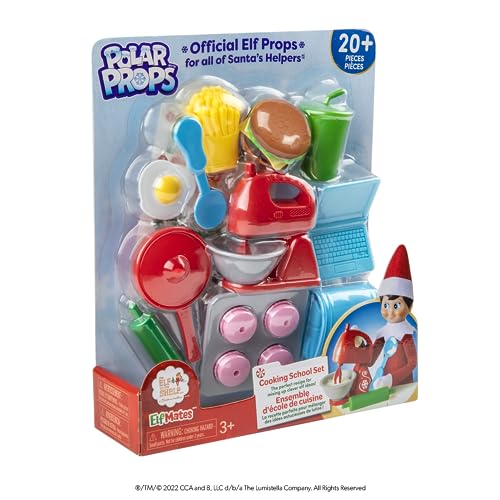 The Elf on the Shelf® Polar Props® Kochschule | Kreatives Koch-Set für Scout Elfen mit Mini-Laptop, Küchenzubehör & Lebensmitteln | Scout Elf Accessoires The Elf on the Shelf® Polar Props® Kochschule | Kreatives Koch-Set für Scout Elfen mit Mini-Laptop, Küchenzubehör & Lebensmitteln | Scout Elf Accessoires von The Elf on the Shelf