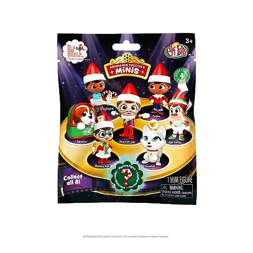 Enchanting Elf on The Shelf and Elf Pets Merry Minis Series 4-8 Collectible Figures, Accessories and Props in Surprise Blind Bags for Kids - Ideales Spielzeug für Jungen & Mädchen von The Elf on the Shelf