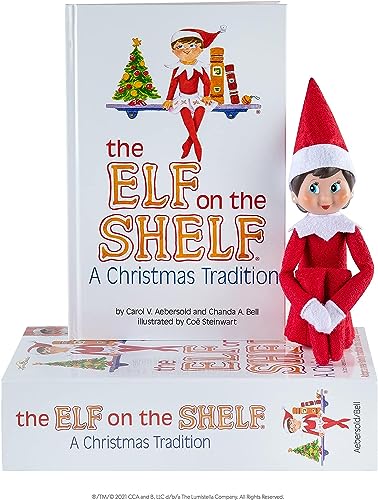 The Elf on The Shelf® A Chirstmas Tradition | Girl | Blue Eyes | Incl. Artfully Illustrated Storybook, Keepsake Box and Official Adoption Certificate von The Elf on the Shelf