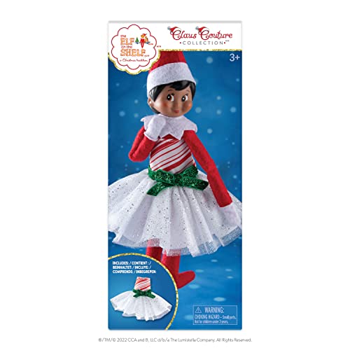 The Elf on the Shelf Claus Couture® Weißes Glitzerkleid - Partykleid mit Tüllrock - Scout Elf Nicht enthalten von The Elf on the Shelf