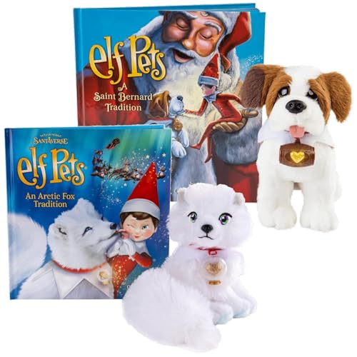 The Elf on the Shelf Elf Pets Traditions 2er-Pack: Eine Bernhardiner-Tradition und arktischer Fuchs-Tradition mit Freude-Reisetasche The Elf on the Shelf Elf Pets Traditions 2er-Pack: Eine Bernhardiner-Tradition und arktischer Fuchs-Tradition mit Freude-Reisetasche von The Elf on the Shelf
