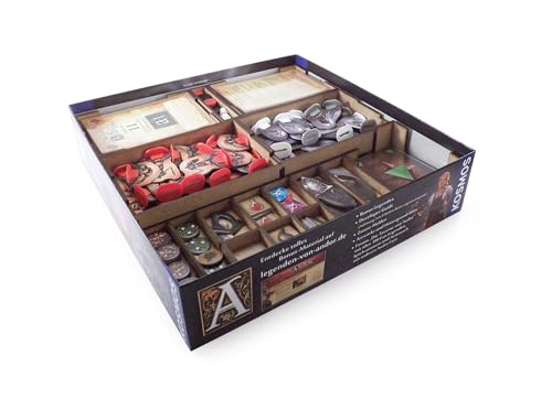The Game Doctors Brettspiel Organizer kompatibel mit Die Legenden von Andor: Die Letzte Hoffnung + Erweiterung Dunkle Helden The Game Doctors Brettspiel Organizer kompatibel mit Die Legenden von Andor: Die Letzte Hoffnung + Erweiterung Dunkle Helden von Feldherr