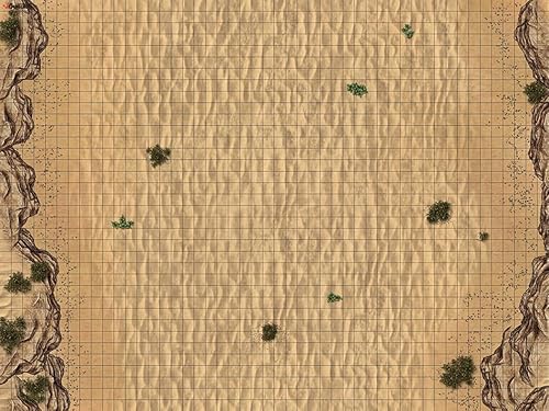 Die Gaming Mat Company Dungeons and Dragons DND Sand Spielmatte – 91x122cm x 4mm MIT Raster Battle Mat Tischdecke Spielunterlage für Tabletop-RPG Würfelspiele – ideal für D&D & andere RPGs. Die Gaming Mat Company Dungeons and Dragons DND Sand Spielmatte – 91x122cm x 4mm MIT Raster Battle Mat Tischdecke Spielunterlage für Tabletop-RPG Würfelspiele – ideal für D&D & andere RPGs. von The Gaming Mat Company