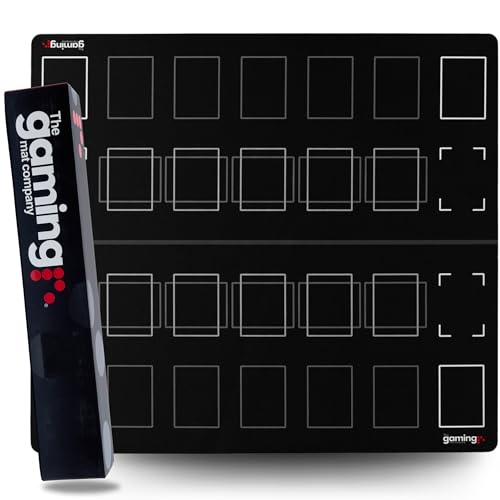 The Gaming Mat Company GMC Deluxe 2-Spieler-kompatibles Duell Grundlegendes Duell Yu-Gi-Oh-Stadionmatten-Brett-Spielmatte von The Gaming Mat Company