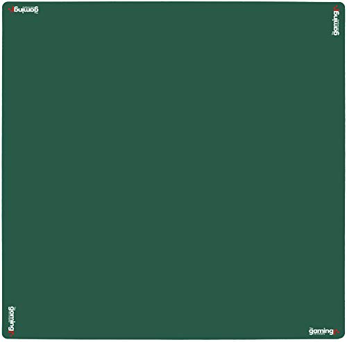 The Gaming Mat Company Poker-, Domino-, Bridge- und Mahjong-Tischmatte – Grün, 83,8 x 83,8 cm, Premium-Gaming-Matte, Tischauflage, Kartenspielmatte, quadratische Mahjong-Tischdecke The Gaming Mat Company Poker-, Domino-, Bridge- und Mahjong-Tischmatte – Grün, 83,8 x 83,8 cm, Premium-Gaming-Matte, Tischauflage, Kartenspielmatte, quadratische Mahjong-Tischdecke von The Gaming Mat Company