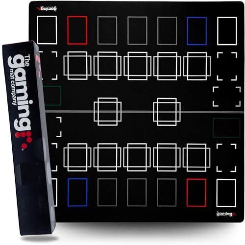 The Gaming Mat Company YuGiOh Spielmatte für 2 Spieler - Master 4 TCG Matte mit Banish Zone & Extra Deck - Große Spielmatte für Yu-Gi-Oh Kartenspieltisch von The Gaming Mat Company