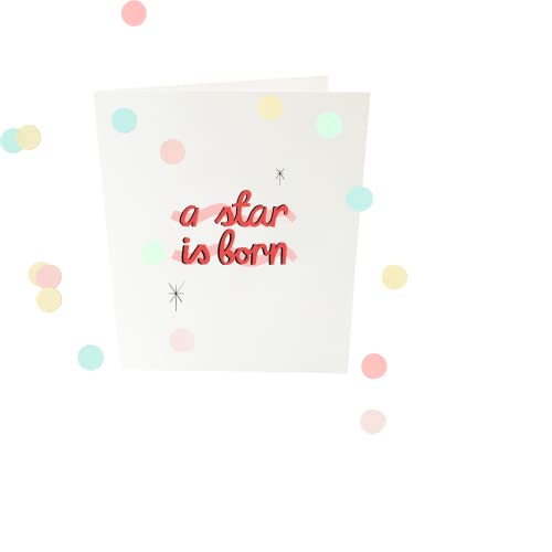 Konfetti Cards - A star is born V2 Konfetti Cards - A star is born V2 von The Gift Label