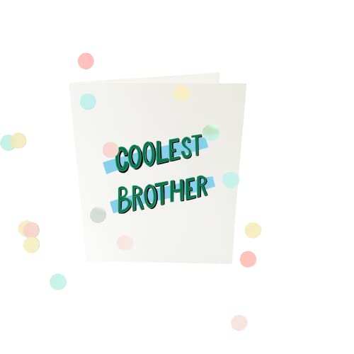 Konfetti Cards - Coolest brother V2 Konfetti Cards - Coolest brother V2 von The Gift Label