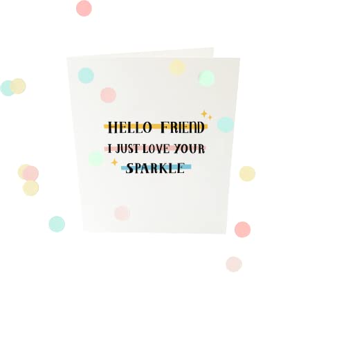 Konfetti Cards - Hello Friend V2 Konfetti Cards - Hello Friend V2 von The Gift Label