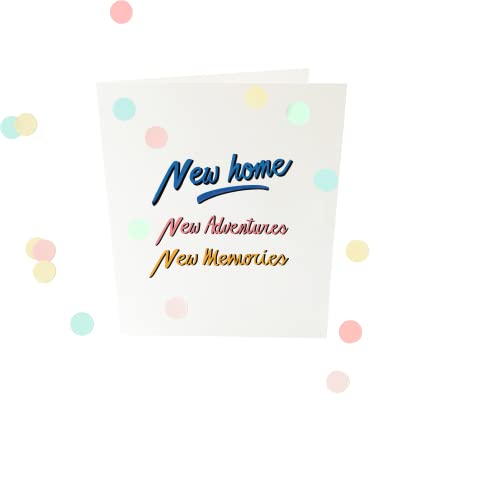 Konfetti Cards - New Home V2 Konfetti Cards - New Home V2 von The Gift Label