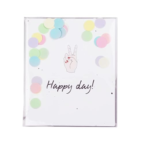 Konfetti Karten - Happy Day Konfetti Karten - Happy Day von The Gift Label