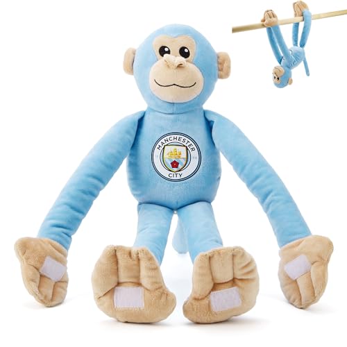 Manchester City FC Offizieller Plüsch-Affe, 47 cm, hängendes Plüschtier, für Erwachsene und Kinder Manchester City FC Offizieller Plüsch-Affe, 47 cm, hängendes Plüschtier, für Erwachsene und Kinder von The Gift Scholars