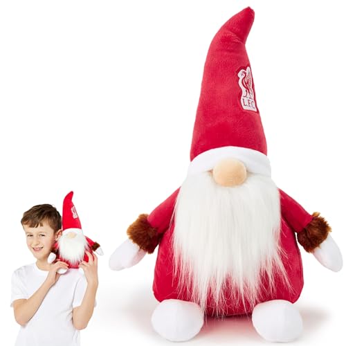 The Gift Scholars Liverpool FC Gonk Gnom (33 cm groß) – Offiziell lizenzierter Plüsch-Softtoy, Erwachsene und Kinder, ideal für Kopites. von The Gift Scholars