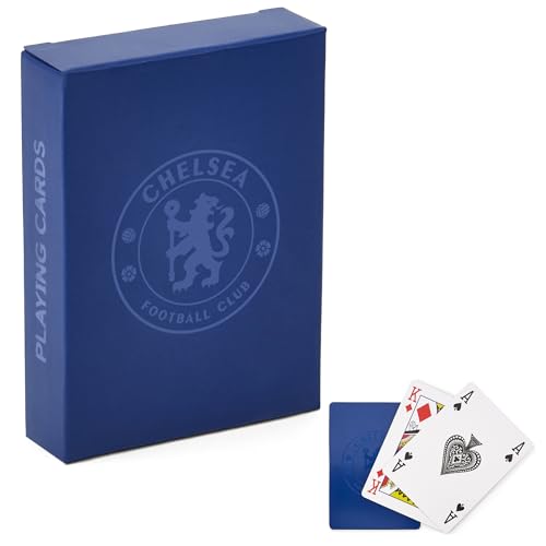 The Gift Scholars Offiziell lizenzierte Chelsea FC Spielkarten - Standard 52-Karten Deck Kartenspiel von The Gift Scholars