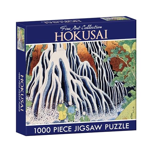 Puzzle 1000 Teile »Hokusai Kirifuri Wasserfall«. von The Gifted Stationery