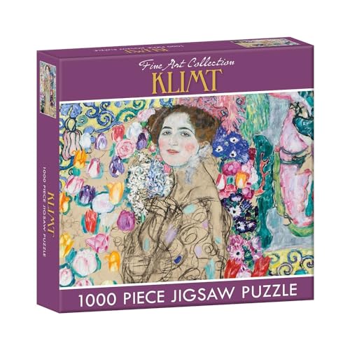 Puzzle 1000 Teile »Klimt Porträt Ria Munk III«. von The Gifted Stationery