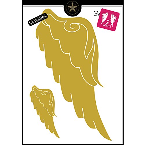 The Glam Tattoo Company Metallic Temporäre Kommunikation Grafik 20151T2WINGG The Glam Tattoo Company Metallic Temporäre Kommunikation Grafik 20151T2WINGG von The Glam Tattoo Company