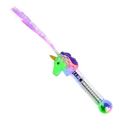 The Glowhouse - Einhorn-Zauberstab mit Glasfasern - blinkendes Spielzeug - Mehrfarbig The Glowhouse - Einhorn-Zauberstab mit Glasfasern - blinkendes Spielzeug - Mehrfarbig von The Glowhouse