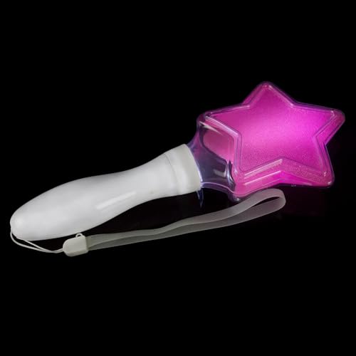 The Glowhouse Glitter Star Wand Sensorisches Spielzeug, tragbar, Rosa von The Glowhouse