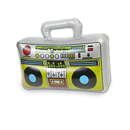 The Glowhouse Große aufblasbare Radio Boom Box Stereo Lautsprecher Blow Up Junggesellenabschied Prop Neuheit Dress Up Witz 80er 90er Jahre The Glowhouse Große aufblasbare Radio Boom Box Stereo Lautsprecher Blow Up Junggesellenabschied Prop Neuheit Dress Up Witz 80er 90er Jahre von The Glowhouse