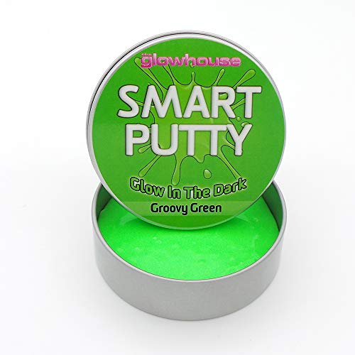 The Glowhouse Smart Slime Putty, der im Dunkeln leuchtet (Groovy Green) The Glowhouse Smart Slime Putty, der im Dunkeln leuchtet (Groovy Green) von The Glowhouse