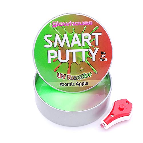 The Glowhouse UV-reaktiver, farbverändernder Smart Slime Putty (Atomic Apple) The Glowhouse UV-reaktiver, farbverändernder Smart Slime Putty (Atomic Apple) von The Glowhouse