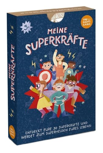 The Happy Gang 3103748 Mutmachkarten Meine Superkräfte, 30 Ermutigungskarten für Bestärkung, Achtsamkeit, Motivation, Affirmationen für Kinder ab 5 Jahren The Happy Gang 3103748 Mutmachkarten Meine Superkräfte, 30 Ermutigungskarten für Bestärkung, Achtsamkeit, Motivation, Affirmationen für Kinder ab 5 Jahren von The Happy Gang